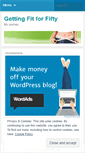 Mobile Screenshot of gettingfitfor50.wordpress.com