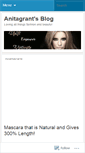 Mobile Screenshot of anitagrant.wordpress.com