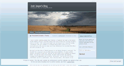 Desktop Screenshot of joshjasper.wordpress.com