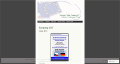 Desktop Screenshot of eufreising.wordpress.com