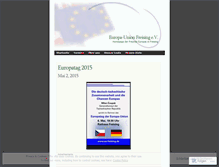 Tablet Screenshot of eufreising.wordpress.com