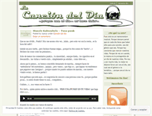 Tablet Screenshot of lacanciondeldia.wordpress.com