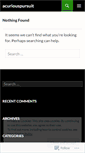 Mobile Screenshot of acuriouspursuit.wordpress.com