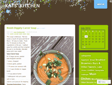 Tablet Screenshot of katskitchen.wordpress.com