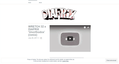 Desktop Screenshot of diafrix.wordpress.com