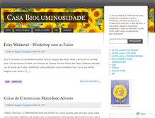 Tablet Screenshot of bioluz.wordpress.com