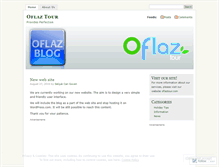 Tablet Screenshot of oflaztour.wordpress.com