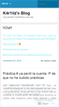 Mobile Screenshot of k4r1iiz.wordpress.com