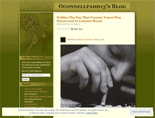 Tablet Screenshot of oconnellpadd13.wordpress.com