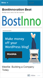 Mobile Screenshot of bostinnovation.wordpress.com