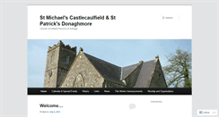 Desktop Screenshot of castlecaulfield.wordpress.com