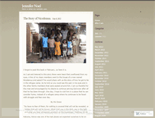 Tablet Screenshot of jennifernoel.wordpress.com