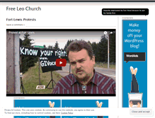 Tablet Screenshot of freeleochurch.wordpress.com