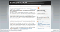 Desktop Screenshot of maryseither.wordpress.com