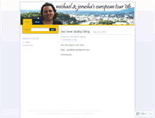 Tablet Screenshot of michaeljerusha.wordpress.com