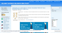 Desktop Screenshot of ibnufauzy.wordpress.com