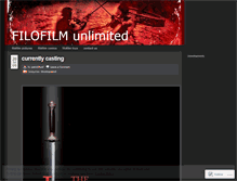Tablet Screenshot of filofilmunlimited.wordpress.com