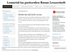 Tablet Screenshot of bloggingpastor.wordpress.com