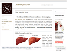 Tablet Screenshot of obatpenyakitliver13.wordpress.com