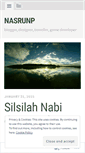 Mobile Screenshot of nasrunp.wordpress.com