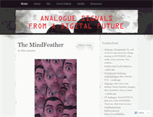 Tablet Screenshot of analoguesignals.wordpress.com