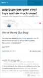 Mobile Screenshot of gupgups.wordpress.com