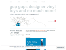 Tablet Screenshot of gupgups.wordpress.com