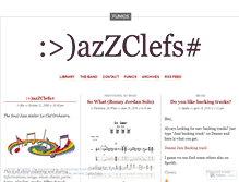 Tablet Screenshot of jazzatelier.wordpress.com