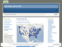 Tablet Screenshot of nationalbulletin.wordpress.com