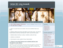 Tablet Screenshot of catholic360.wordpress.com
