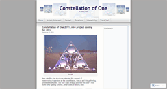 Desktop Screenshot of constellationofone.wordpress.com