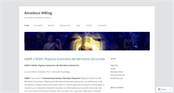 Desktop Screenshot of amadeux.wordpress.com