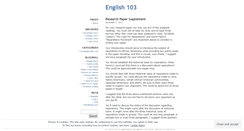 Desktop Screenshot of laccenglish103.wordpress.com
