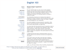 Tablet Screenshot of laccenglish103.wordpress.com