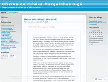 Tablet Screenshot of marcosbigu.wordpress.com