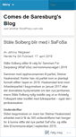 Mobile Screenshot of comesdesaresburg.wordpress.com