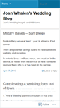 Mobile Screenshot of joanwhalen.wordpress.com