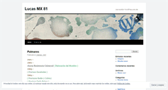 Desktop Screenshot of lcasado8.wordpress.com