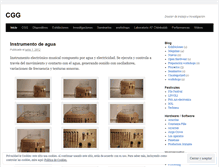 Tablet Screenshot of cggdossier.wordpress.com