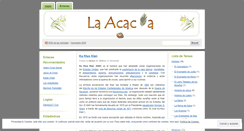 Desktop Screenshot of laacacia.wordpress.com
