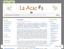 Tablet Screenshot of laacacia.wordpress.com