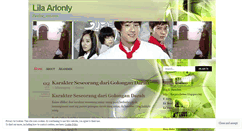 Desktop Screenshot of lilaarlonly.wordpress.com