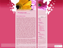 Tablet Screenshot of iwearmybrand.wordpress.com