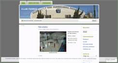 Desktop Screenshot of ferrocarrilpatagonico.wordpress.com