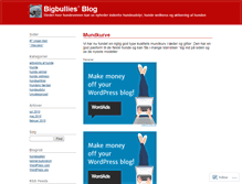 Tablet Screenshot of bigbullies.wordpress.com