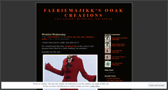 Desktop Screenshot of faeriemajikk.wordpress.com