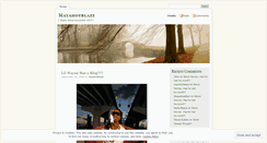 Desktop Screenshot of mayahotblaze.wordpress.com