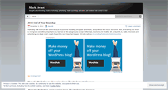 Desktop Screenshot of markavnet.wordpress.com