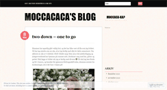 Desktop Screenshot of moccacaca.wordpress.com