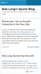 Mobile Screenshot of bobsportsblog.wordpress.com